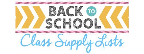 Student Supply Lists  Webster Central School District